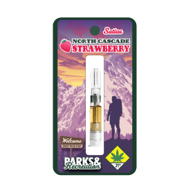 North Cascade Strawberry Vape Cartridges