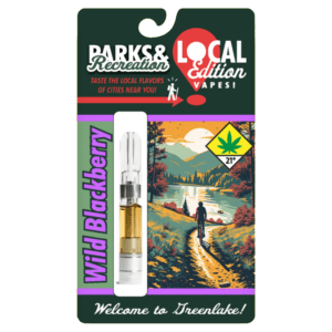 Greenlake Wild Blackberry Local Edition Vape Cartridges